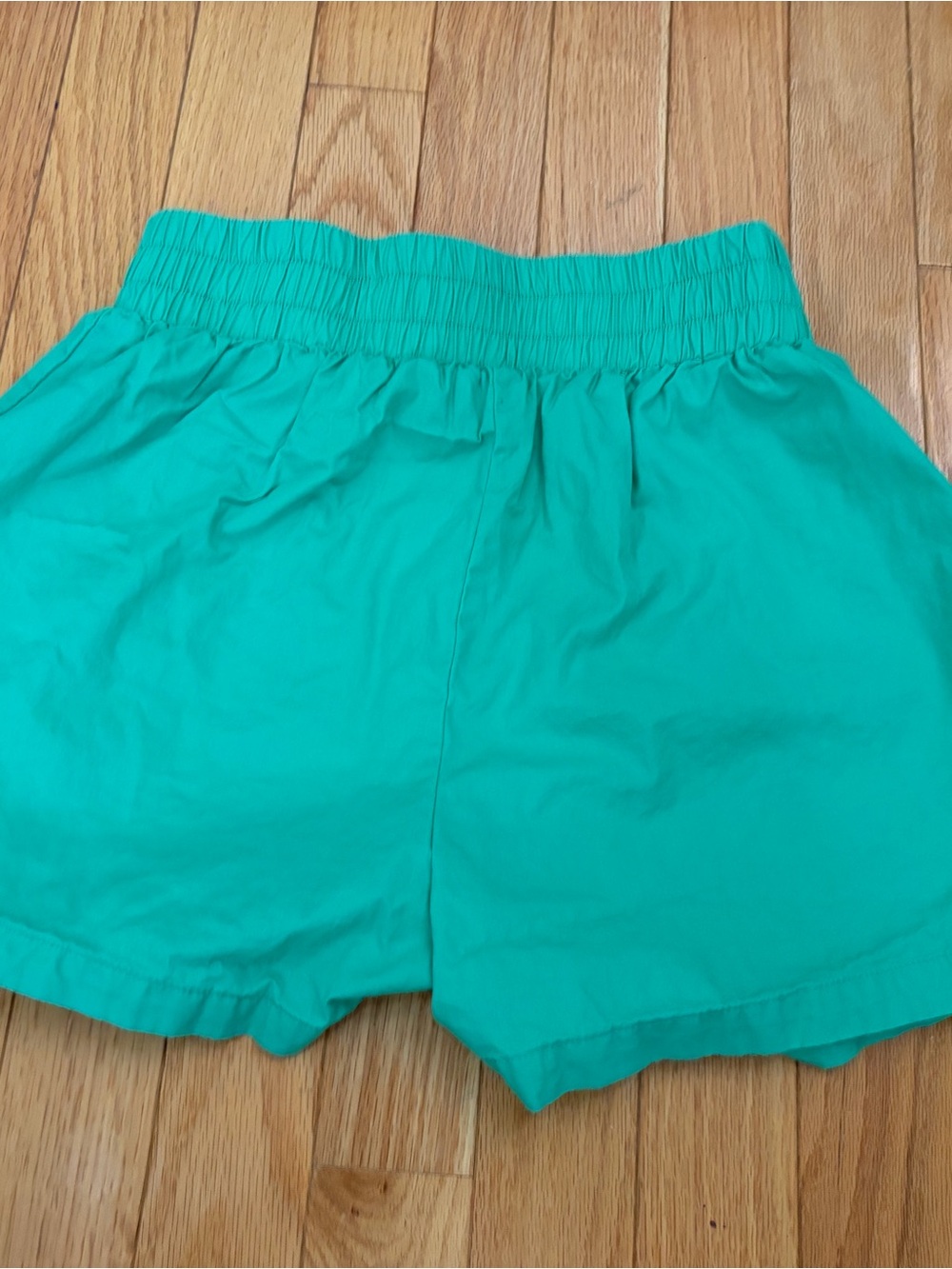 White Fox Boutique Bright green Elastic Waist Athletic Shorts